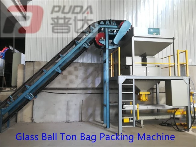 Glass ball ton bag packing machine 1